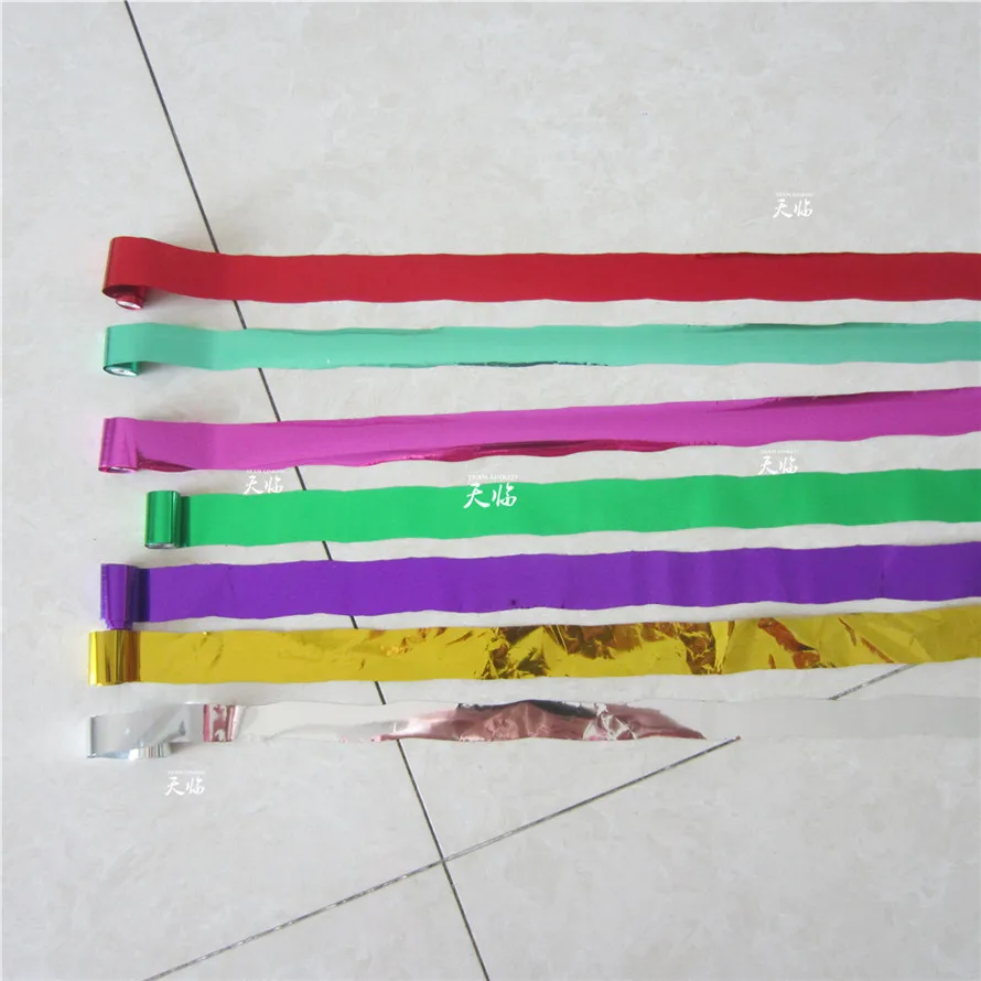 (20 кг/лот) оптовая продажа длинные смешанные цвета конфетти бумага для машина cannon