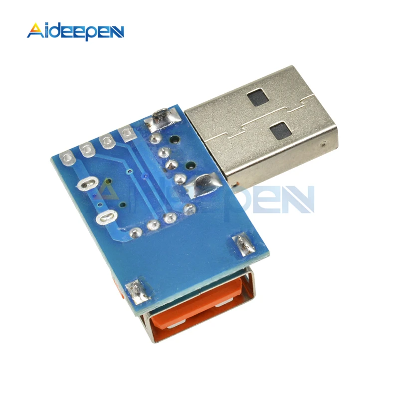 Микро-usb для USB type-C A штекер для usb type A гнездо для 2,54 мм 4 P 4-контактный разъем интерфейс конвертер Модуль коммутационная плата