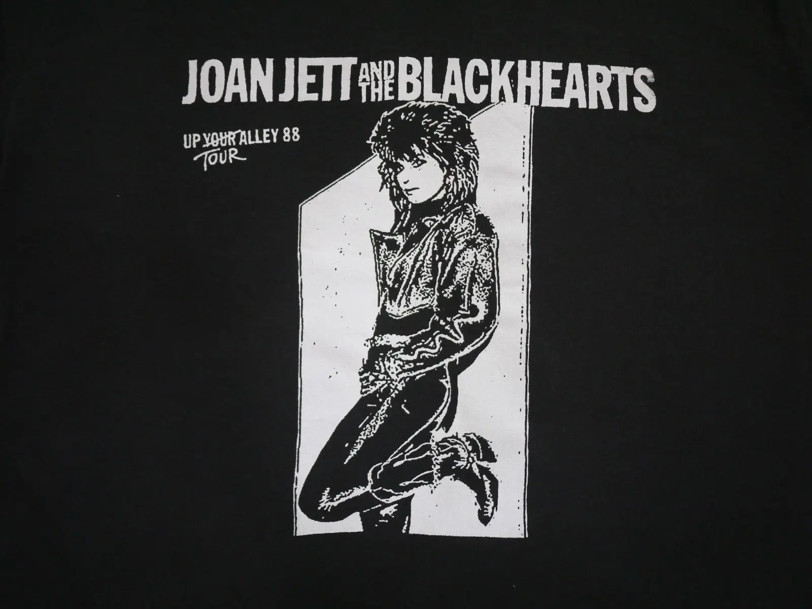 Joan Jett &amp The Blackhearts Винтажная футболка в стиле ретро с графическим рисунком