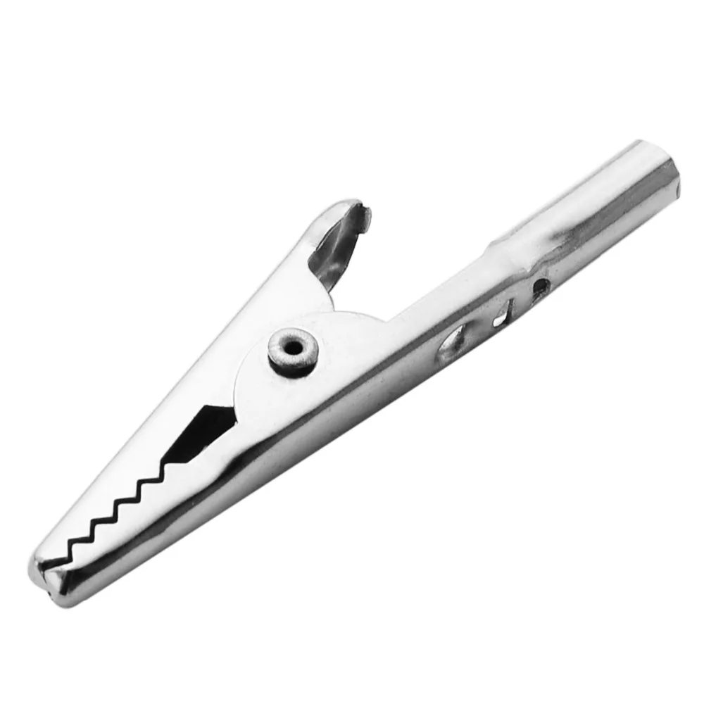 21 шт. изолированные электрические зажимы типа крокодил металлический зажим