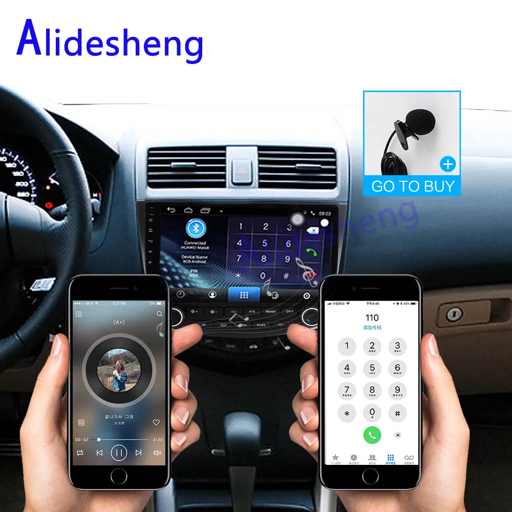 Android 7 1 DVD плеер автомобиля г 2 + 32 для Honda Accord 2003 2004 2007 2006 2005 стерео радио gps навигации
