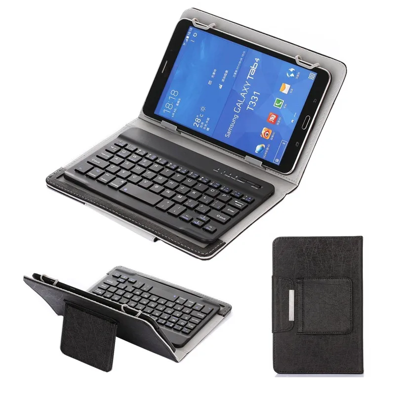 

Universal Removable Bluetooth Keyboard Leather Case for Samsung Galaxy Tab S2 9.7 SM-T810 T815 SM-T813 T819 tablet PC +pen+OTG