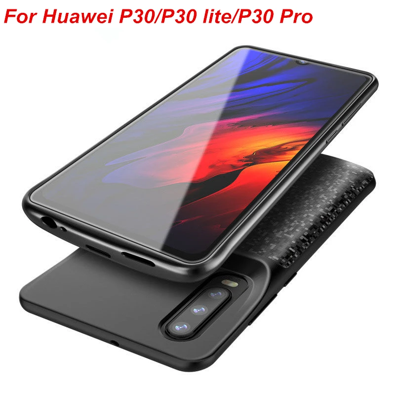 Для Huawei P30 Pro Lite чехол для аккумулятора Внешнее зарядное устройство Pro|Чехлы с
