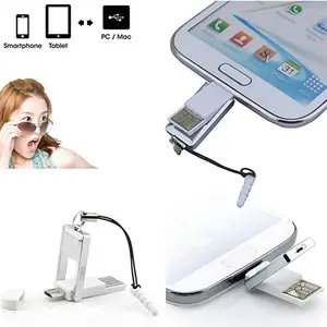 Мини 2 в 1 Micro USB 2,0 OTG адаптер + Micro SD TF кардридер для Samsung ПК