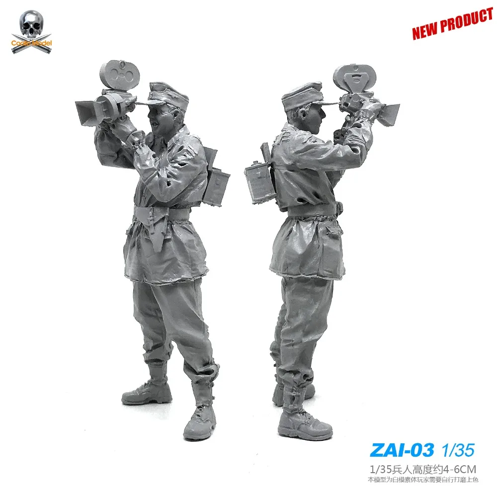 Модель 1/35 YUFAN из смолы немецкий военный корреспондент оригинальная модель