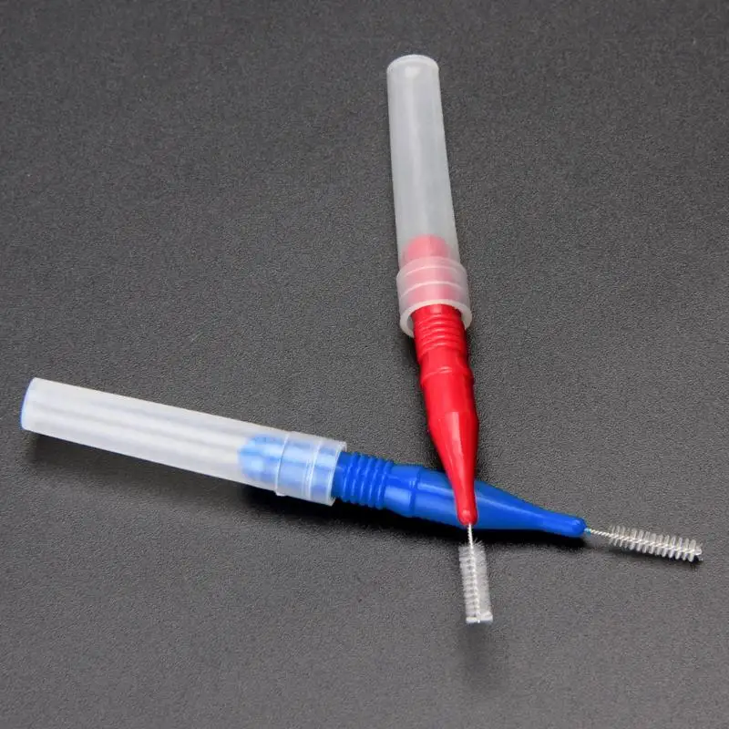 

50PC Tooth Flossing Head Hygiene Dental Plastic Interdental Brush Toothpick Healthy For Teeth Head Tooth Pick TeethBrush