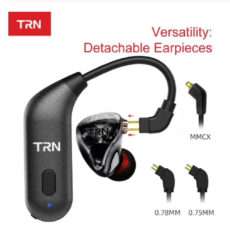 TRN BT20S Bluetooth V5.0 HIFI ATP X ушной крючок Разъем для наушников AAC SE235 Адаптер MMCX/0 72 Pin