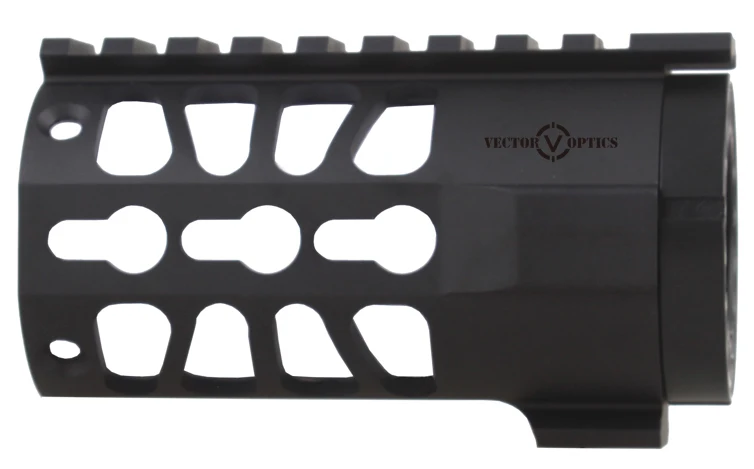 Векторная Оптика Тактический KEYMOD 4 дюймов Бесплатная поплавок Handguard Пикатинни
