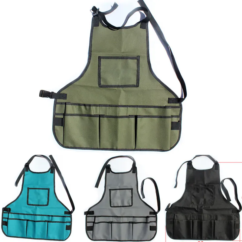 4 цвета несколько карманов садовый фартук Практичный Прочный Ремонтный комплект