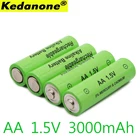 Kedanone 2019 AA батарея 4-8 шт 3000 1,5 V Quanlity аккумуляторная батарея AA 3000mAh BTY Ni-MH 1,5 V аккумуляторная батарея + зарядное устройство