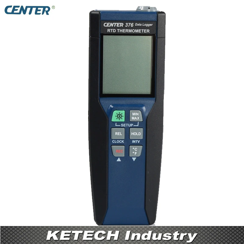 Цифровой портативный высокоточный термометр с регистратором данных CENTER376|thermometer