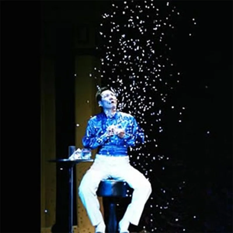 Снежный шторм волшебная игрушка 12 шт. в упаковке Белый палец снежинки бумажные