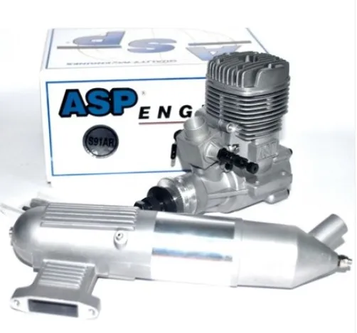 4 тактный двигатель ASP FS91AR 14.95CC Nitro для радиоуправляемого самолета|Детали и