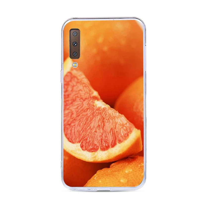 Чехол для Samsung A7 2018 A750 силиконовый чехол Galaxy J4 J6 J8 A6 PLUS чехлы на заднюю панель с