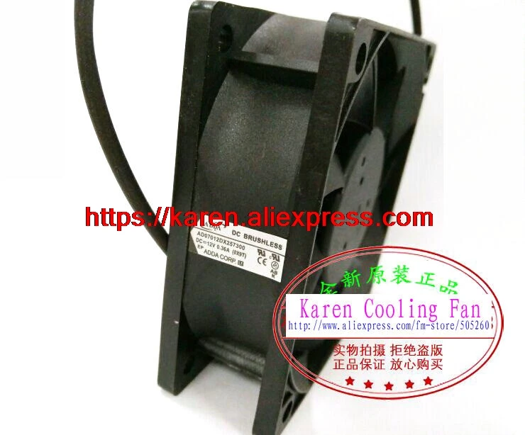 Новый оригинальный охлаждающий вентилятор для проектора ADDA AD07012DX257300 12V 0.35A Acer EV-S21T