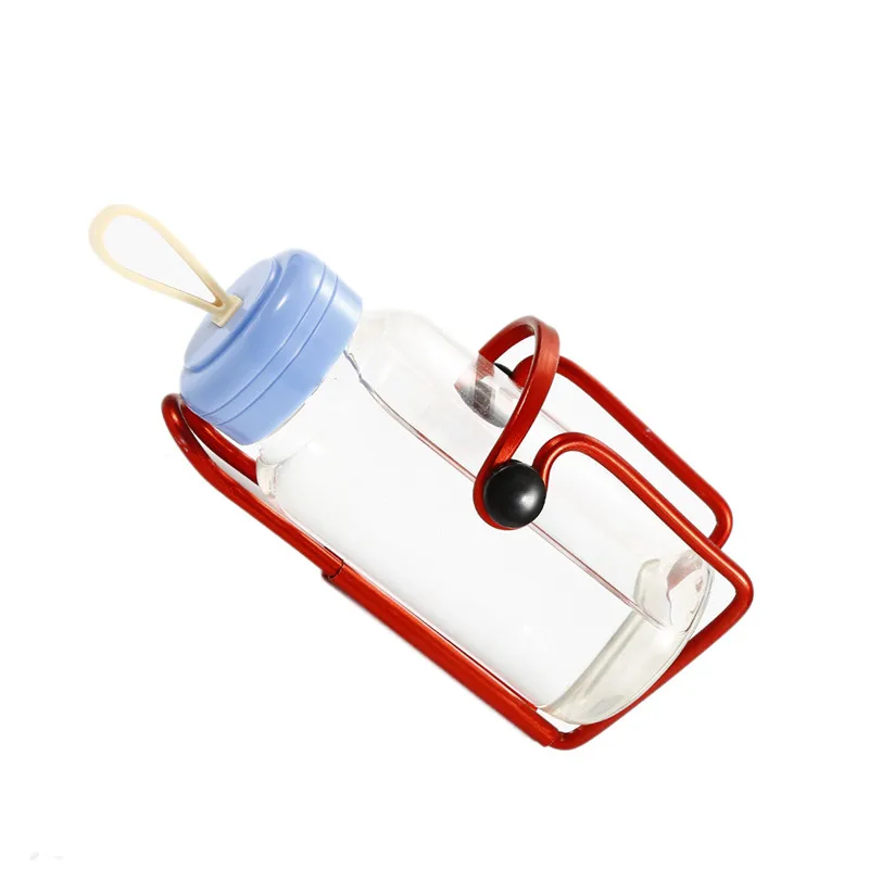 Держатель для бутылки с водой из алюминиевого сплава езды на велосипеде открытом