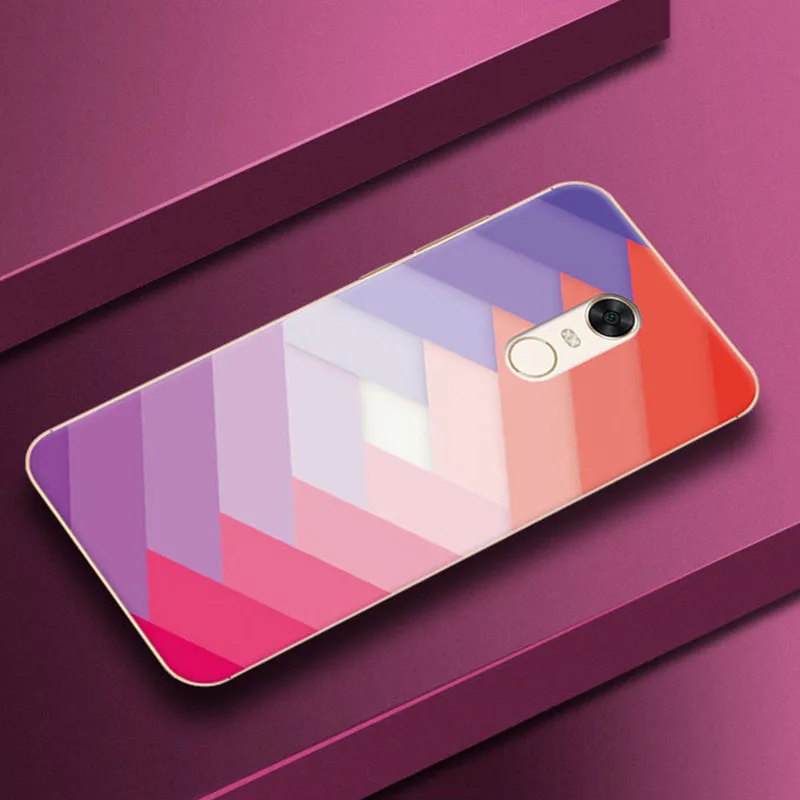 Мягкий чехол из ТПУ с экзотическим природным пейзажем для Redmi 5 Plus задняя крышка