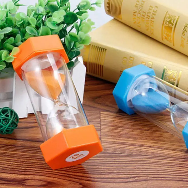 Пластиковые шестиугольные бытовые песочные часы Детские Подарочные песочный