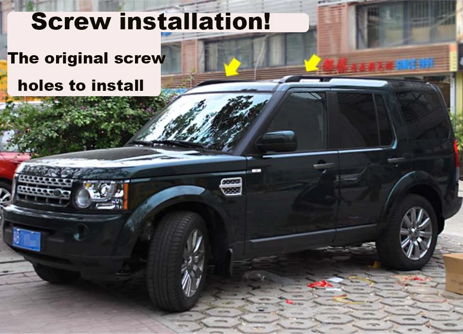 Багажники на крышу, багажная стойка для Land Rover Discovery 3 LR3 2005 2006 2007 2008 2009, высококачественные автомобильные аксессуары из алюминиевого сплава