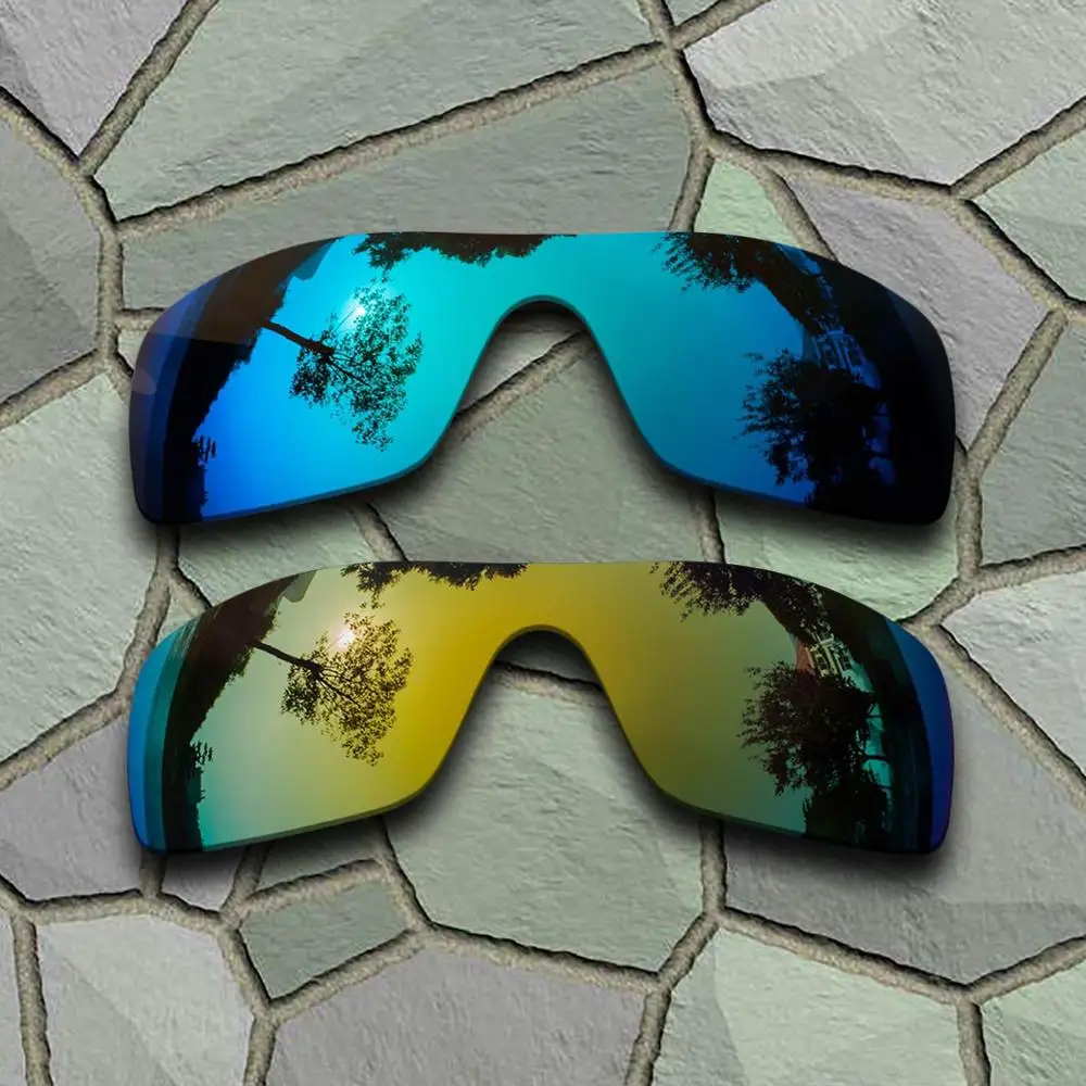 Blue-Yellow Golden Солнцезащитные очки поляризованные Сменные линзы для Oakley Antix-variets - Цвет линз: Blue-Yellow Golden