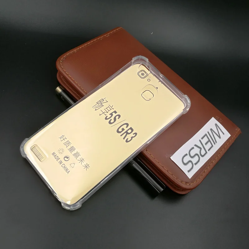 Прозрачный силиконовый чехол для Huawei GR3/Enjoy 5S TAG L01 L13 L21 L22 противоударный