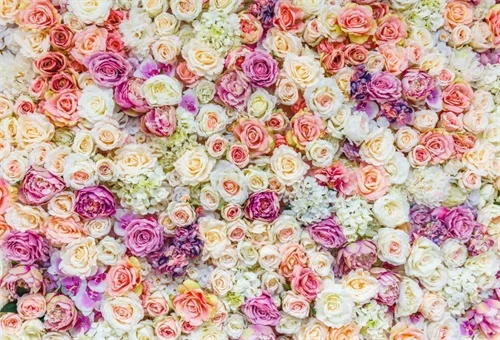 Laeacco Blossom Rose Flowers Свадебные настенные фоны для детской фотосъемки на заказ фоны для фотосъемки реквизит для фотостудии - Цвет: Королевский синий
