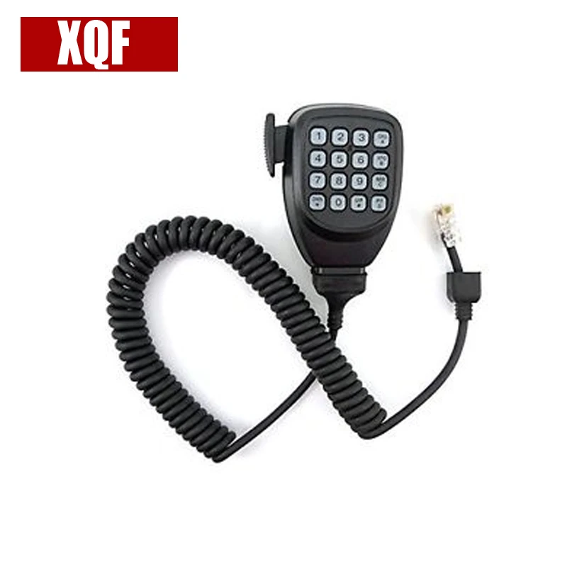 XQF DTMF 8pin микрофон Микрофон Динамик для Kenwood радио TM 261 271|kenwood speaker|speaker kenwoodspeaker mic |