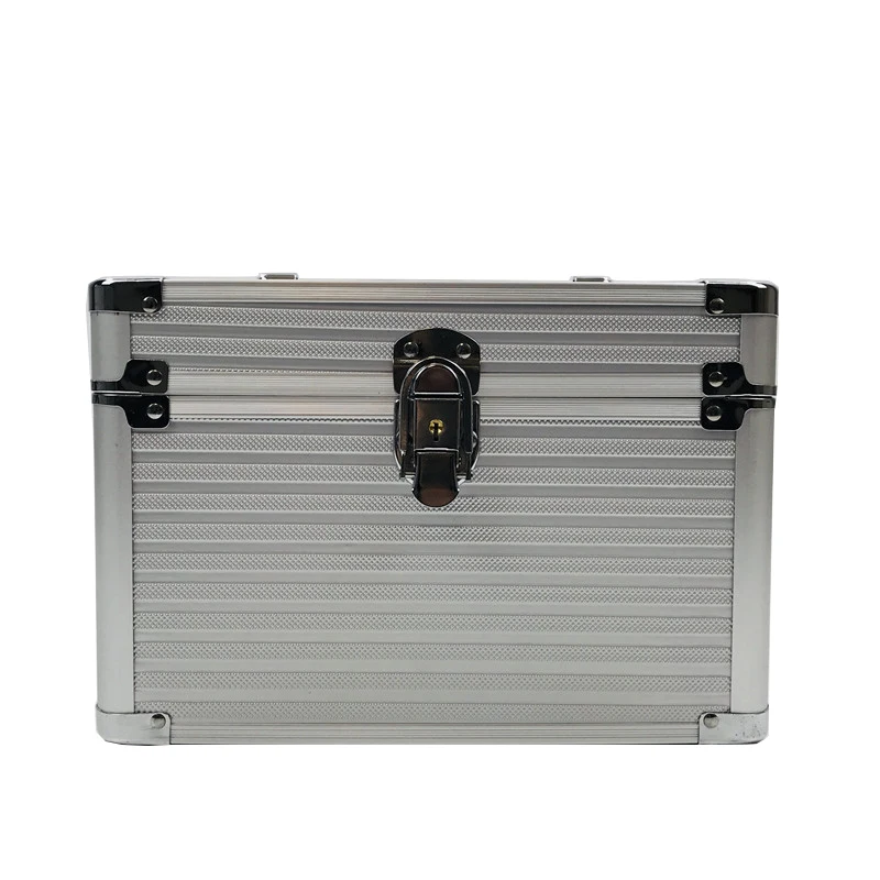 Хит продаж профессиональный косметический чехол из алюминиевого сплава коробка