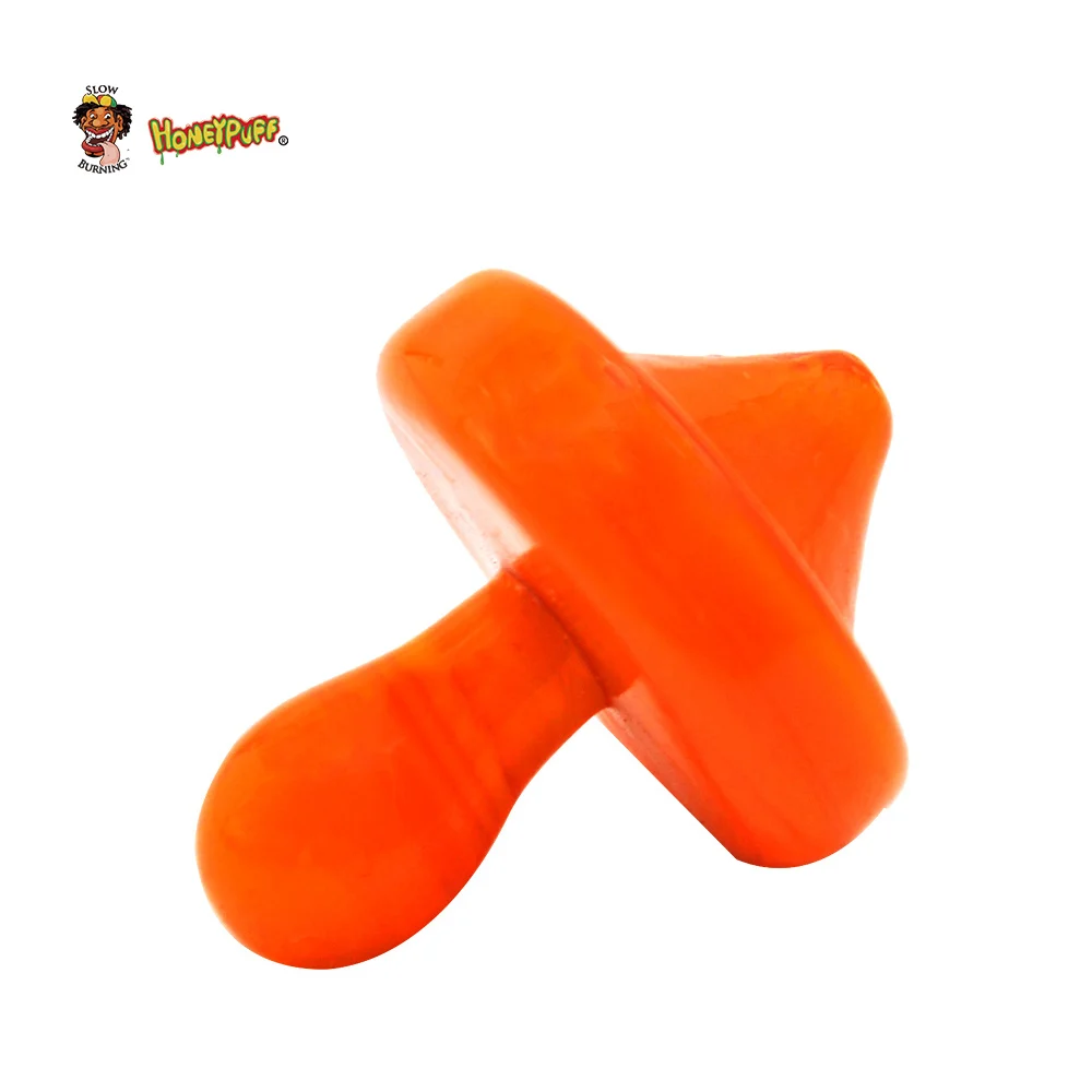 HONEYPUFF форма гриба стекло Carb cap Dabber воск масло инструмент 1 26 дюймов ручка Лаки