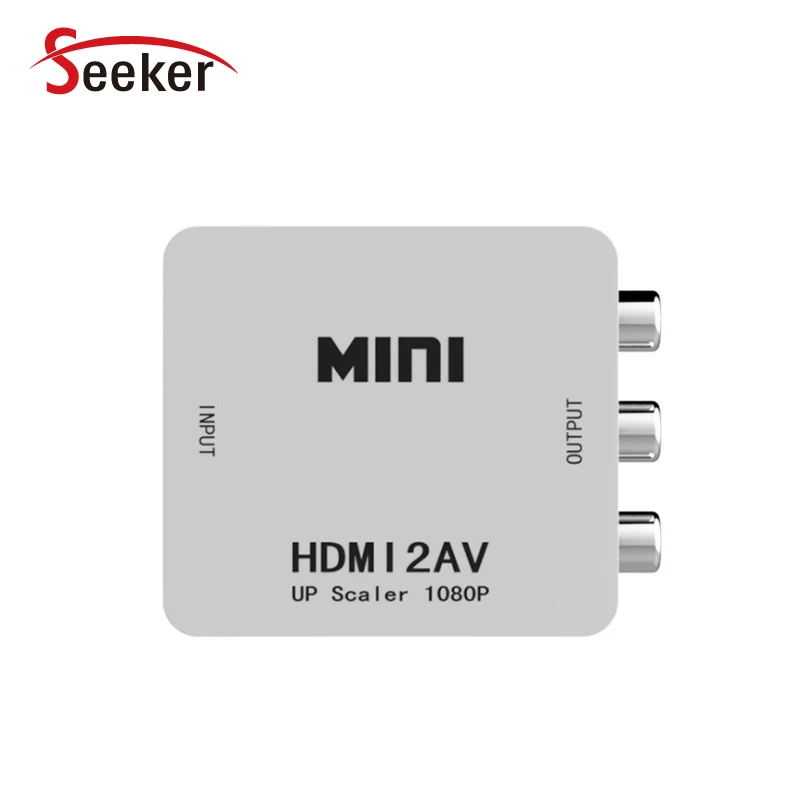 Новый HDMI в AV видео конвертер 1080P вход RCA выход для STB/ноутбука/проектора/HD ТВ скалер