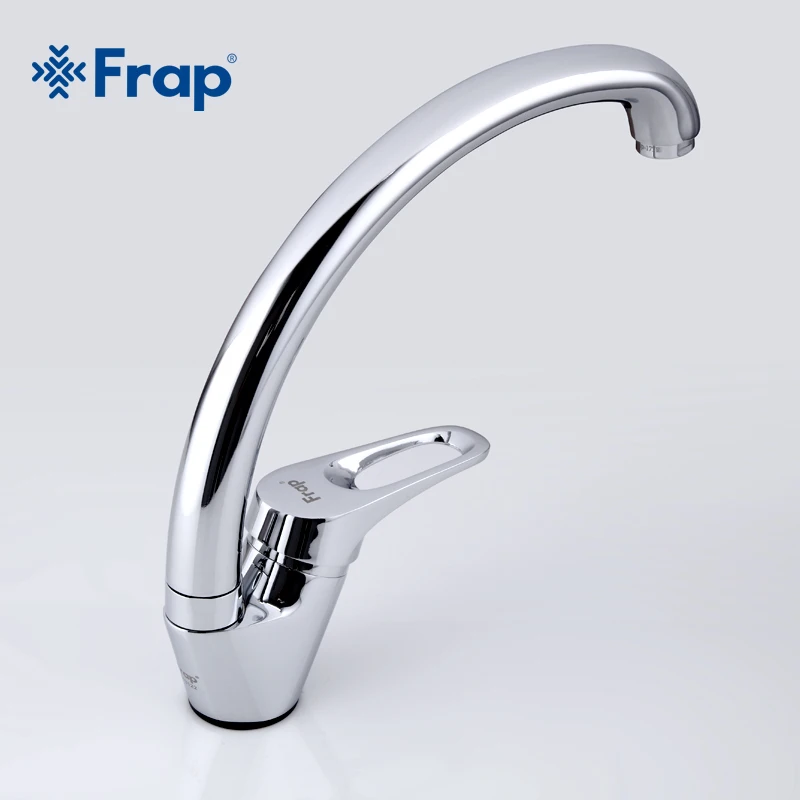 FRAP 360 градусов вращения латунный корпус хромированный смеситель для кухонной