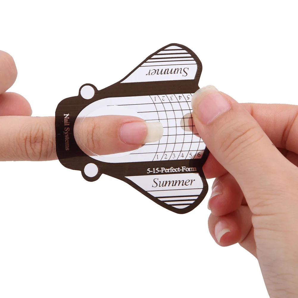 100 шт. бумажный поднос для наращивания ногтей в форме пчелы|Форма ногтей| |