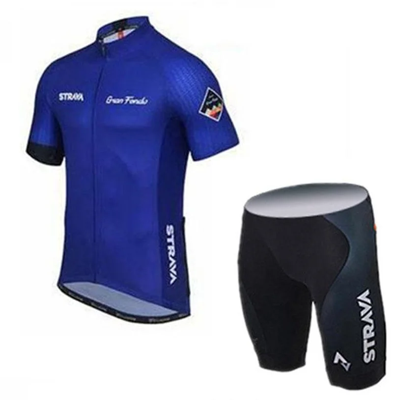 Pro Bicycle Racing Team Short Sleeve Maillot Ciclismo Men's Cycling Jersey Kits Summer breathable Cycling Clothing Sets