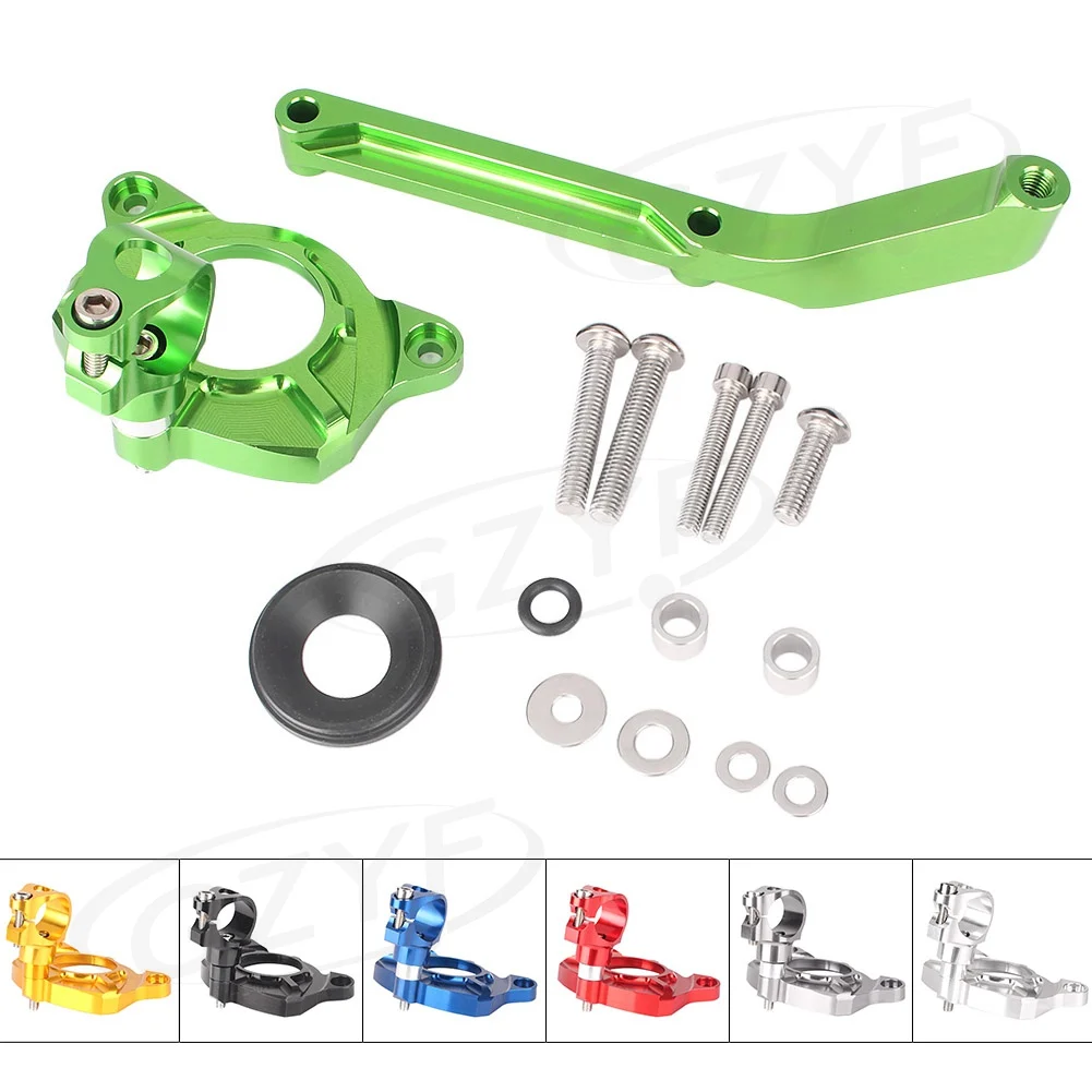

Кронштейн стабилизатора рулевого демпфера CNC для Kawasaki Z1000 2014 2015 2016 из алюминиевого сплава