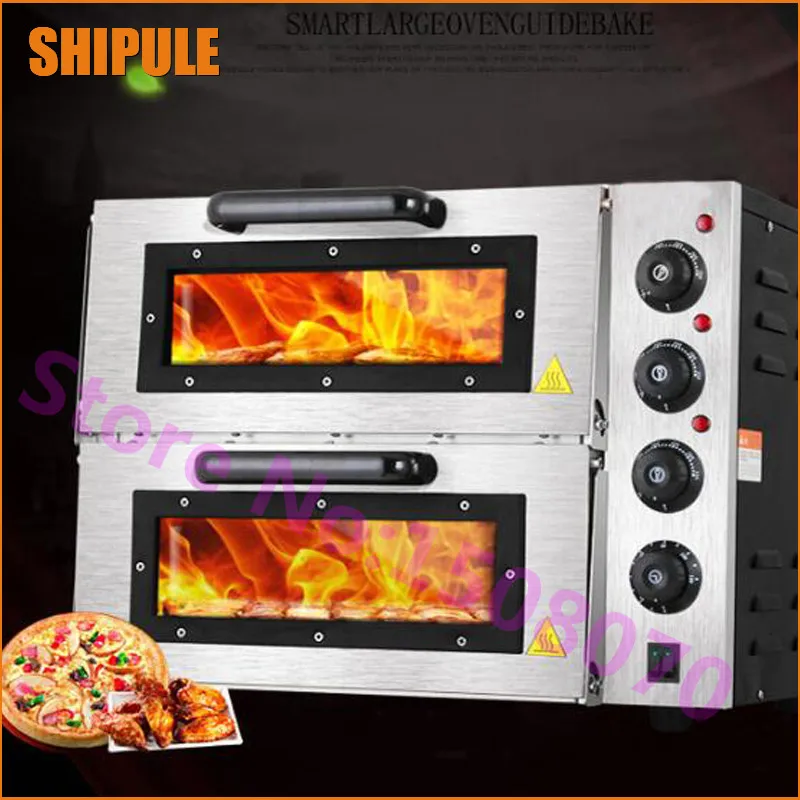 Промышленная электрическая печь для приготовления пиццы хлеба выпечки пиццы|gas