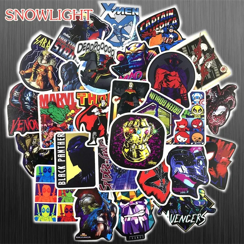 50 Pcs Floral Designs Skull Heads Mixed Series Stickers For Notebook PC Skateboard Bicycle Car Moto DIY Waterproof Toy Sticker