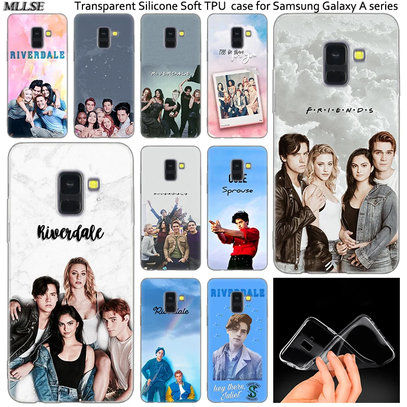 Ривердейл южной стороне змеи силиконовый чехол для Samsung Galaxy A50 A30 A10 A40 A6 A8 плюс A20 E A5