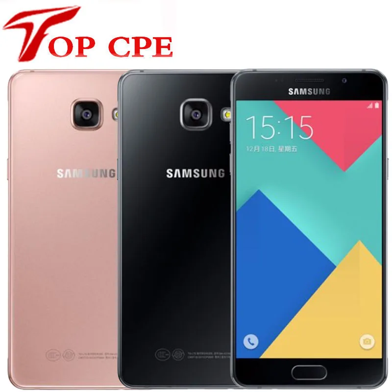 Оригинальный разблокированный мобильный телефон Samsung Galaxy A7 2016 A7100 с двумя Sim