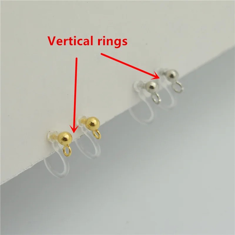 50 шт. пластиковые прозрачные зажимы для сережек | Украшения и аксессуары