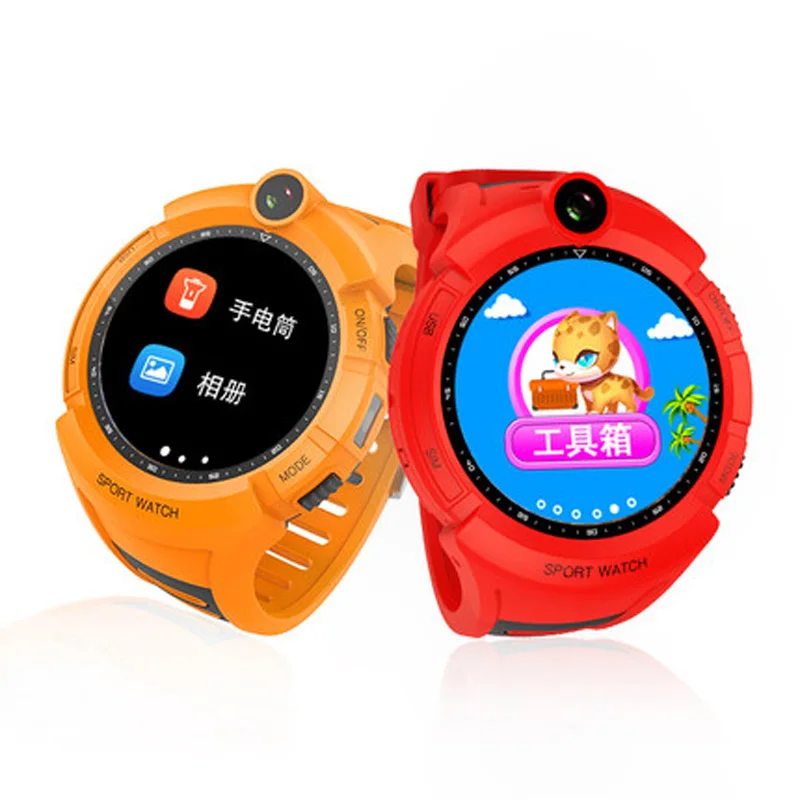 Смарт часы с GPS камерой местоположение детский сенсорный экран