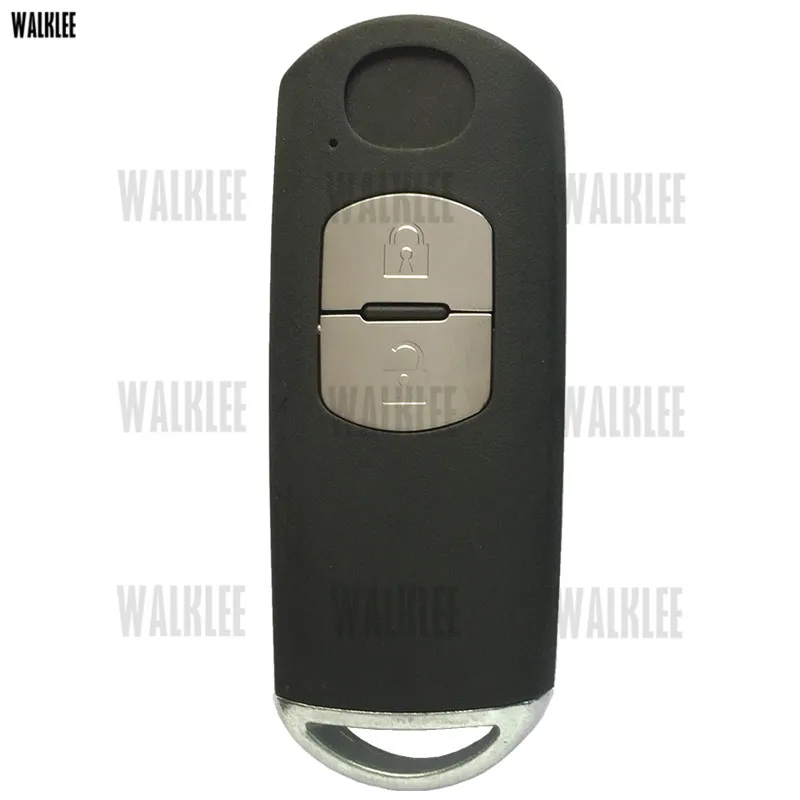 WALKLEE Smart Key автомобильный пульт дистанционного управления 433 МГц подходит для MAZDA CX-3 CX-5 Axela Atenza Модель № SKE13E-01 или SKE13E-02 с чипом ID49