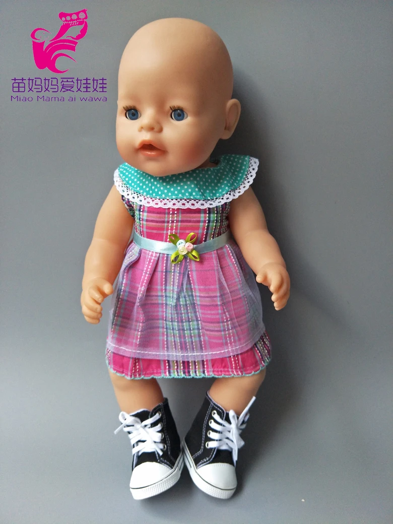 Ботинки для кукол девочек 7 см подходят 18 дюймов обувь джинсовые тканевые ботинки