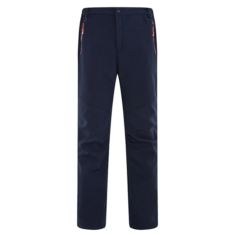 Men Dark Blue Горные мужские женские зимние походные брюки для кемпинга, спорта на открытом воздухе, теплые флисовые штаны для альпинизма, Походов, Кемпинга, утепленные штаны VA388 - Цвет: Men Dark Blue