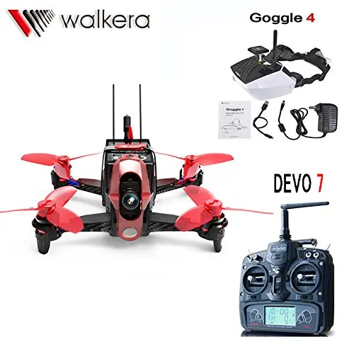 F19846 Walkera Родео 110 Racing Drone мм RC Quadcopter RTF DEVO 7 TX с 5 8 Г 40CH Goggle4 FPV очки/600TVL Камера|rtf racing