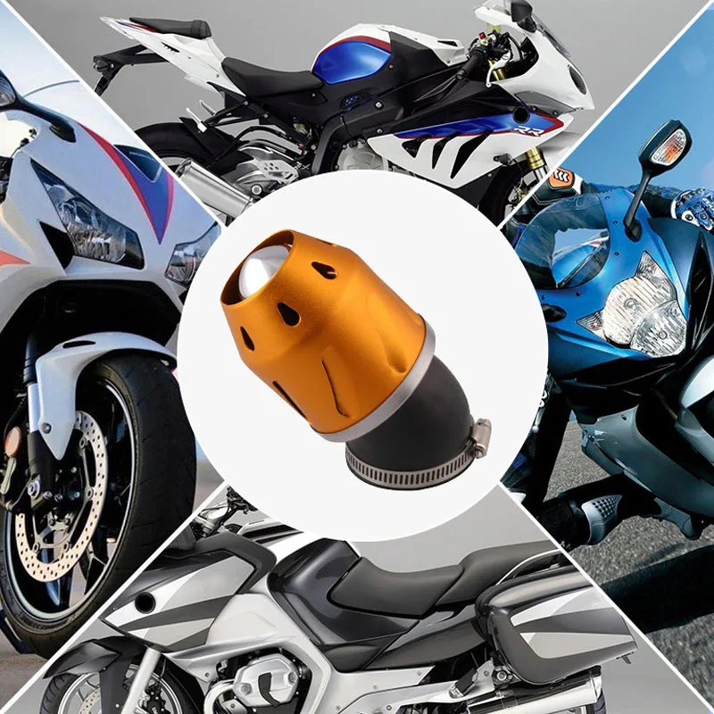 Горячий 1 шт алюминиевый сплав мотоцикл воздушный фильтр модификация Части 35 48 мм