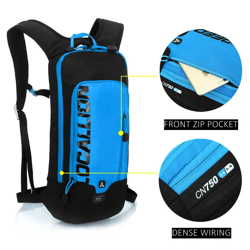 Женский рюкзак унисекс для езды на велосипеде повседневной носки Новый Рюкзак