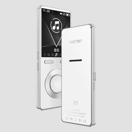regular version MECHEN X1 1,8 дюймов цифровой Bluetooth MP3 плеер портативный без потерь HIFI музыкальный плеер TF FM будильник Запись Поддержка - Цвет: regular version