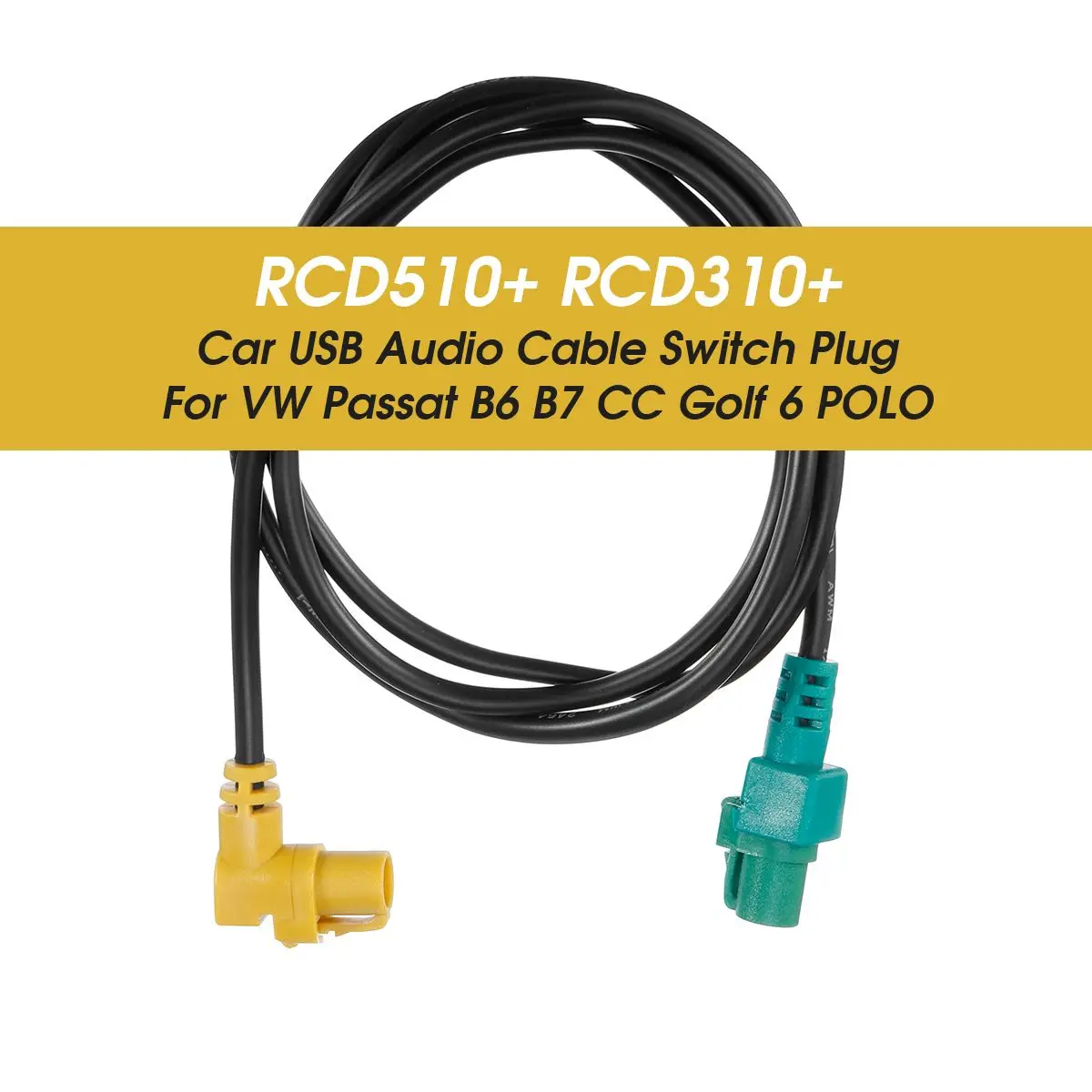 3 стиля RCD510+ RCD310+ Разъем Автомобильный USB аудио кабель переключатель штекер для VW Passat B6 B7 CC Аксессуары для автомобильной электроники