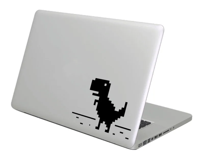 Милый 8 бит динозавр Ноутбук наклейка Стикеры для Apple Macbook Pro Air retina 11 12 13 15 дюймов виниловая кожа Mac Book Mi Ноутбук наклейка