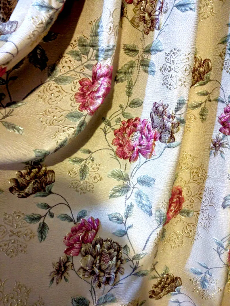 2017 3D вышивка современный простой европейский модный жаккардовый занавес большой